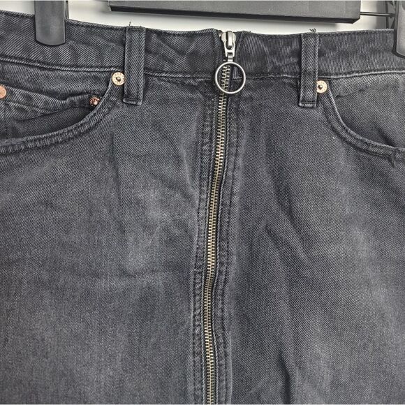 FREE PEOPLE Denim Skirt - Picture 4 of 9